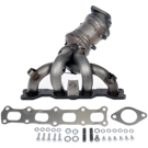 2007 Kia Optima Catalytic Converter w/ Exhaust Manifold 3