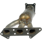 2004 Volvo S80 Catalytic Converter w/ Exhaust Manifold 2