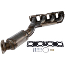 2012 Nissan Pathfinder Catalytic Converter w/ Exhaust Manifold 1