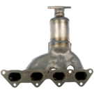 2003 Mitsubishi Eclipse Catalytic Converter w/ Exhaust Manifold 1