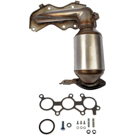 2007 Toyota Avalon Catalytic Converter w/ Exhaust Manifold 4