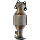 2003 Acura MDX Catalytic Converter w/ Exhaust Manifold 3