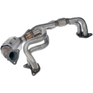 2006 Subaru Outback Catalytic Converter w/ Exhaust Manifold 1