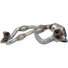 2006 Subaru Outback Catalytic Converter w/ Exhaust Manifold 2