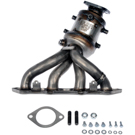 2012 Hyundai Accent Catalytic Converter w/ Exhaust Manifold 3