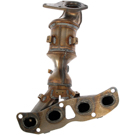 2012 Nissan Altima Catalytic Converter w/ Exhaust Manifold 2