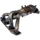 2004 Nissan Sentra Catalytic Converter w/ Exhaust Manifold 4