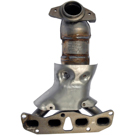 2006 Nissan Altima Catalytic Converter w/ Exhaust Manifold 1