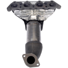 2007 Hyundai Elantra Catalytic Converter w/ Exhaust Manifold 2
