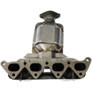 2006 Hyundai Tucson Catalytic Converter w/ Exhaust Manifold 1