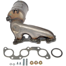 2000 Lexus ES300 Catalytic Converter w/ Exhaust Manifold 4