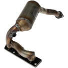 2002 Land Rover Freelander Catalytic Converter w/ Exhaust Manifold 4