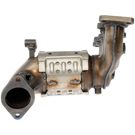 2017 Kia Optima Catalytic Converter w/ Exhaust Manifold 4