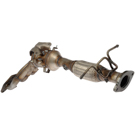 2004 Mazda 3 Catalytic Converter w/ Exhaust Manifold 1