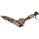 2004 Mazda 3 Catalytic Converter w/ Exhaust Manifold 3