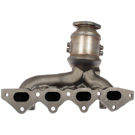 2003 Kia Spectra Catalytic Converter w/ Exhaust Manifold 2