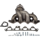 2003 Kia Spectra Catalytic Converter w/ Exhaust Manifold 4