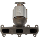 2007 Kia Optima Catalytic Converter w/ Exhaust Manifold 2