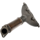 2007 Hyundai Tucson Catalytic Converter w/ Exhaust Manifold 1