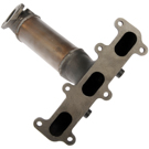 2007 Hyundai Tucson Catalytic Converter w/ Exhaust Manifold 2