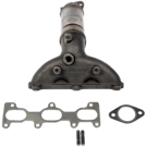 2007 Hyundai Tucson Catalytic Converter w/ Exhaust Manifold 4