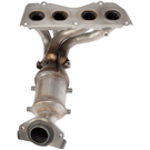 2012 Toyota Venza Catalytic Converter w/ Exhaust Manifold 2