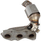 2012 Toyota Sienna Catalytic Converter w/ Exhaust Manifold 2