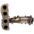 2007 Toyota Solara Catalytic Converter w/ Exhaust Manifold 2