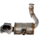 2017 Chrysler Pacifica Catalytic Converter w/ Exhaust Manifold 2