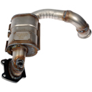 2017 Chrysler Pacifica Catalytic Converter w/ Exhaust Manifold 3