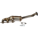 2009 Bmw 528 Catalytic Converter w/ Exhaust Manifold 4