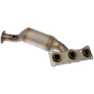2009 Bmw 528 Catalytic Converter w/ Exhaust Manifold 2