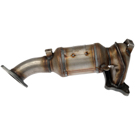 2017 Honda CR-V Catalytic Converter w/ Exhaust Manifold 3