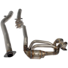 2017 Subaru Impreza Catalytic Converter w/ Exhaust Manifold 1