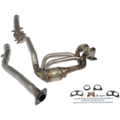 2017 Subaru Impreza Catalytic Converter w/ Exhaust Manifold 4
