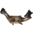 2017 Gmc Acadia Catalytic Converter w/ Exhaust Manifold 3