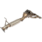 2010 Mazda 3 Catalytic Converter w/ Exhaust Manifold 1