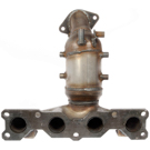 2014 Kia Sorento Catalytic Converter w/ Exhaust Manifold 2