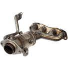 2021 Toyota Prius AWD-e Catalytic Converter w/ Exhaust Manifold 2