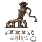 2021 Toyota Prius AWD-e Catalytic Converter w/ Exhaust Manifold 5