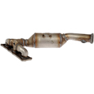 2009 Bmw X3 Catalytic Converter w/ Exhaust Manifold 3