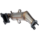 2017 Honda Civic Catalytic Converter w/ Exhaust Manifold 2