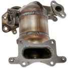 2019 Honda Fit Catalytic Converter w/ Exhaust Manifold 2