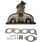 2018 Kia Forte Catalytic Converter w/ Exhaust Manifold 4