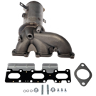 2012 Ford Taurus Catalytic Converter w/ Exhaust Manifold 4