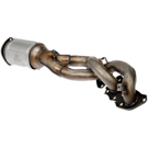 2017 Lexus LS460 Catalytic Converter w/ Exhaust Manifold 1