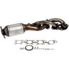 2017 Lexus LS460 Catalytic Converter w/ Exhaust Manifold 6
