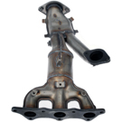 2007 Mitsubishi Endeavor Catalytic Converter w/ Exhaust Manifold 2