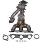 2007 Mitsubishi Endeavor Catalytic Converter w/ Exhaust Manifold 3
