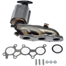 2009 Toyota Sienna Catalytic Converter w/ Exhaust Manifold 3